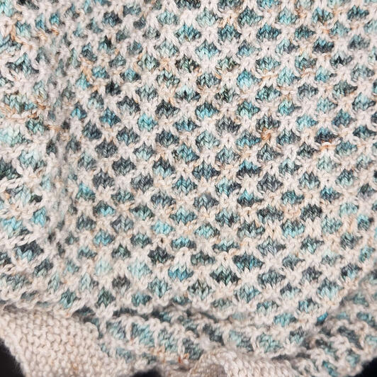 Mermaid Shawl Detail Mermaid Shawl Detail